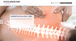 Desktop Screenshot of physicalmedicinegroup.com